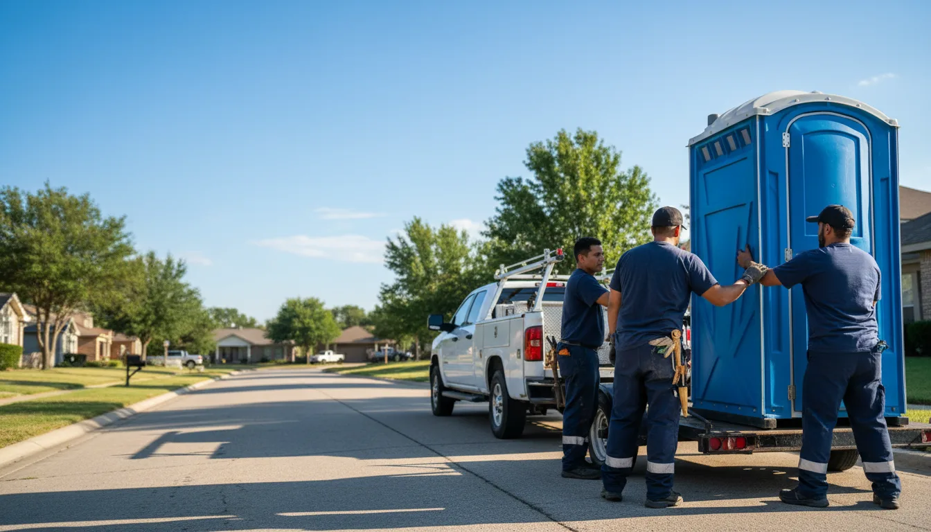 Portable Toilet Rental in Holcomb, IL near me